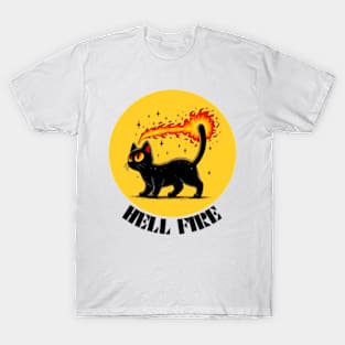 Hellfire cat T-Shirt